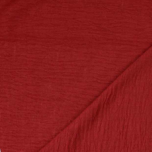 Woven Polyester tissu Bordeaux 