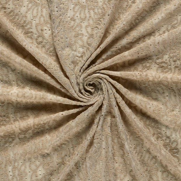 Chenille fabrik Beige 
