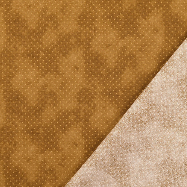 Cotton Poplin fabric Brown 