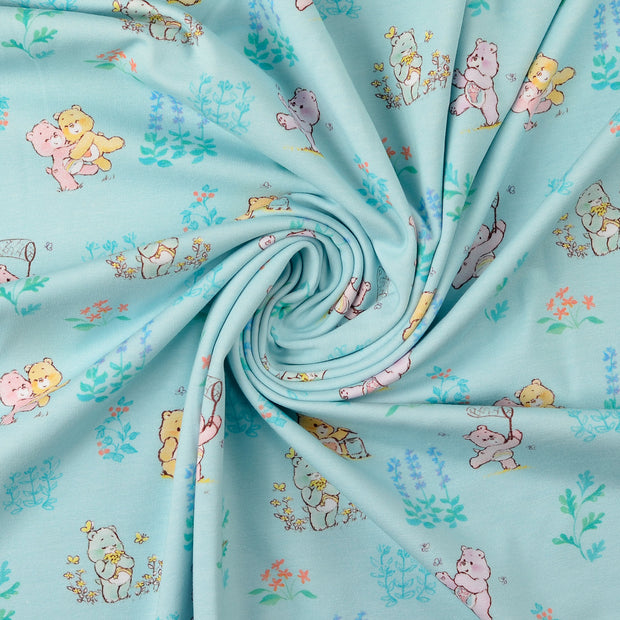 Jersey fabric Turquoise 