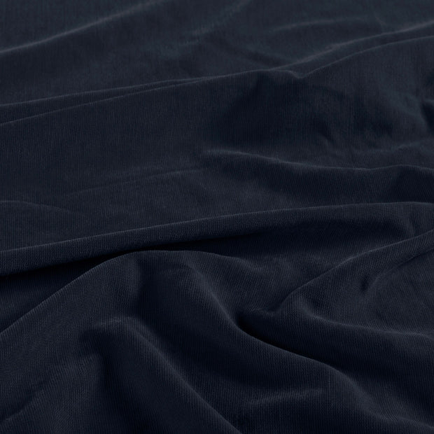 Jersey fabric Unicolour Navy