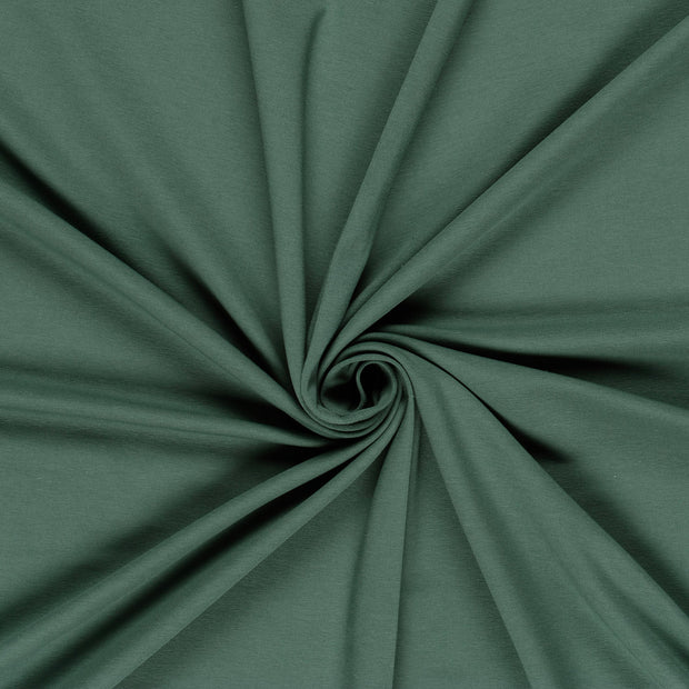 Felpa GOTS tela Verde oscuro 
