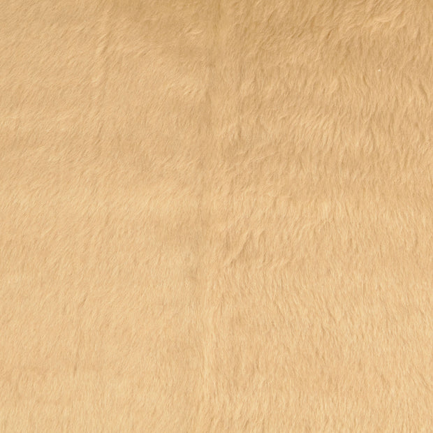 Pluche stof Effen Beige