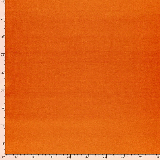 Satén tela Unicolor Ocre