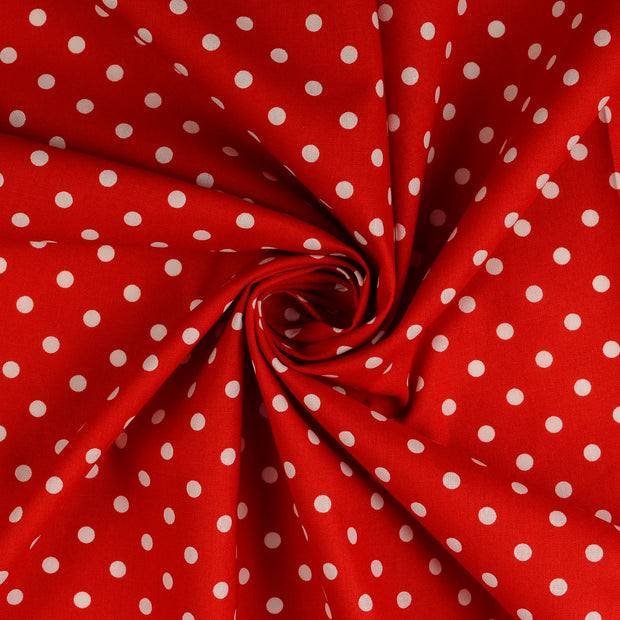  tela Rojo estampado 