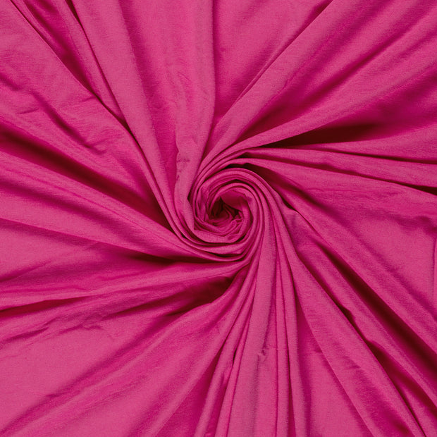 Bamboo Jersey fabric Fuchsia 