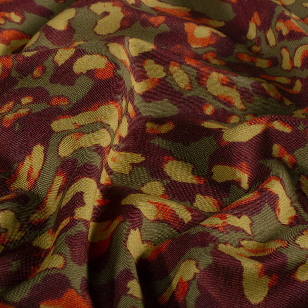 Punta di Roma stof Abstract Taupe grijs