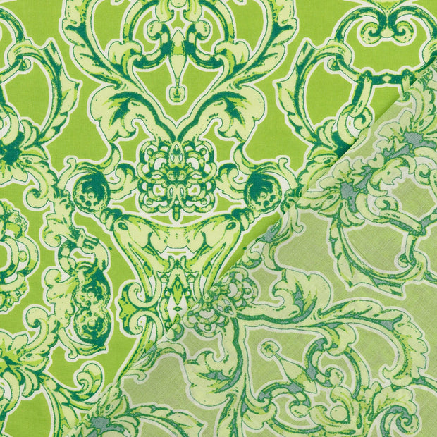  tissu Vert Olive imprimé 
