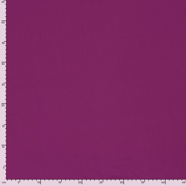 Viscose Poplin fabric Unicolour Magenta