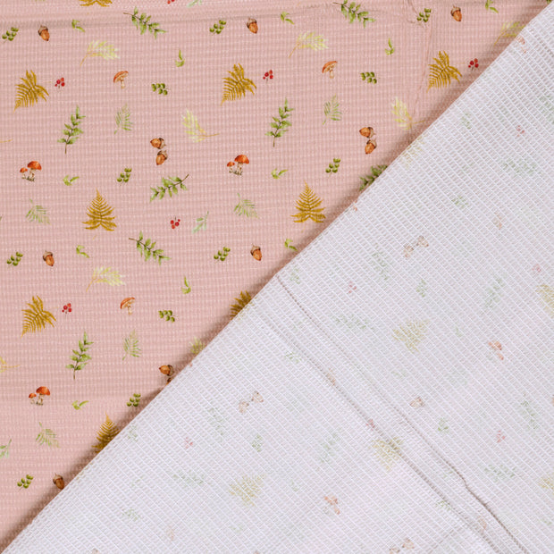 Waffle piqué fabric  