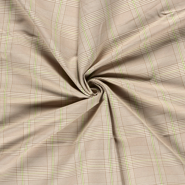 Bengaline tissu Beige imprimé 