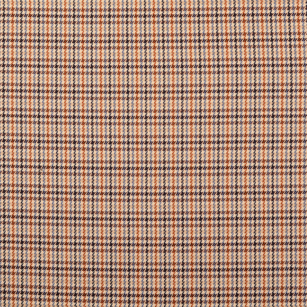 Viscose Poplin fabrik Pied-de-poule Bronze