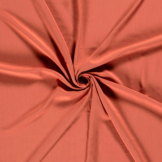 Bambú Poplin tela Ladrillo 