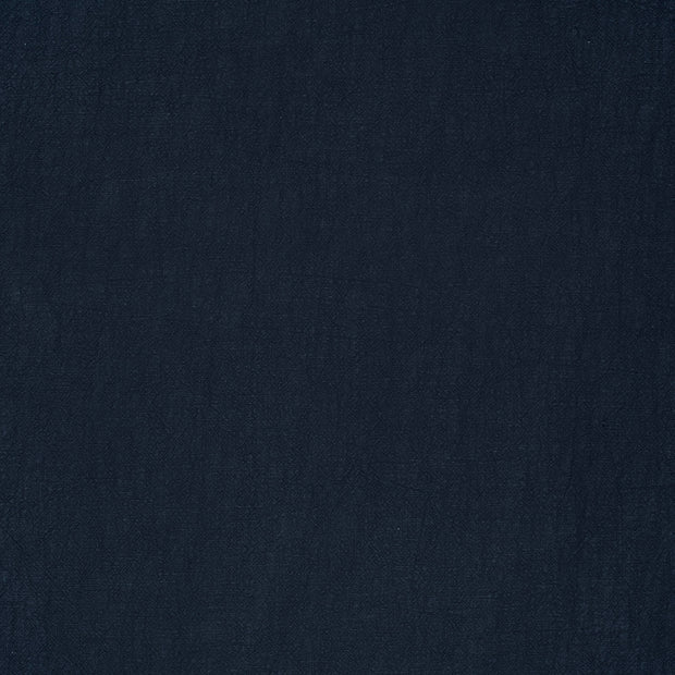 Ramie Linen fabric Navy matte 