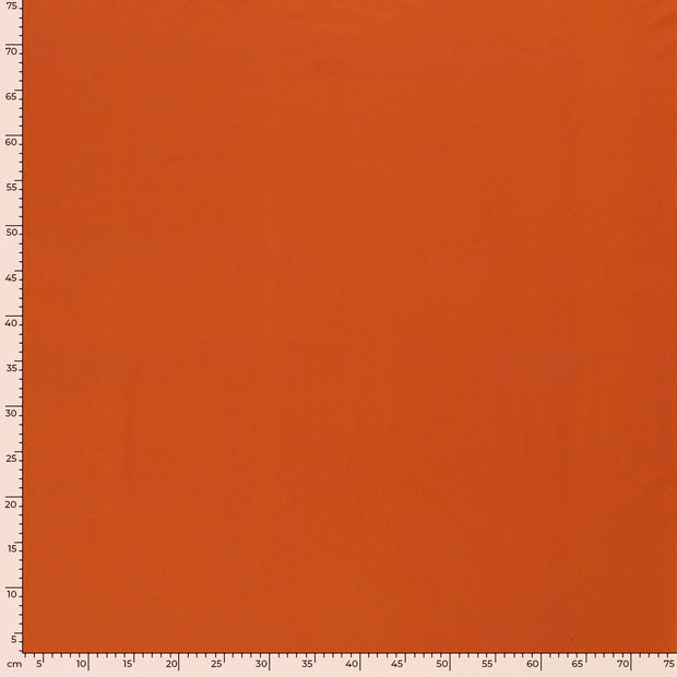 Jersey tissu Unicolore Orange