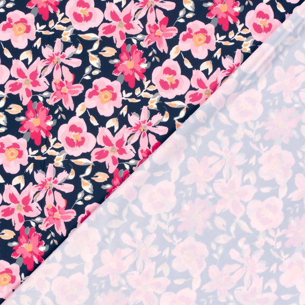 Swimwear Jersey UPF50 Recycled fabrik Blumen digital bedruckt 
