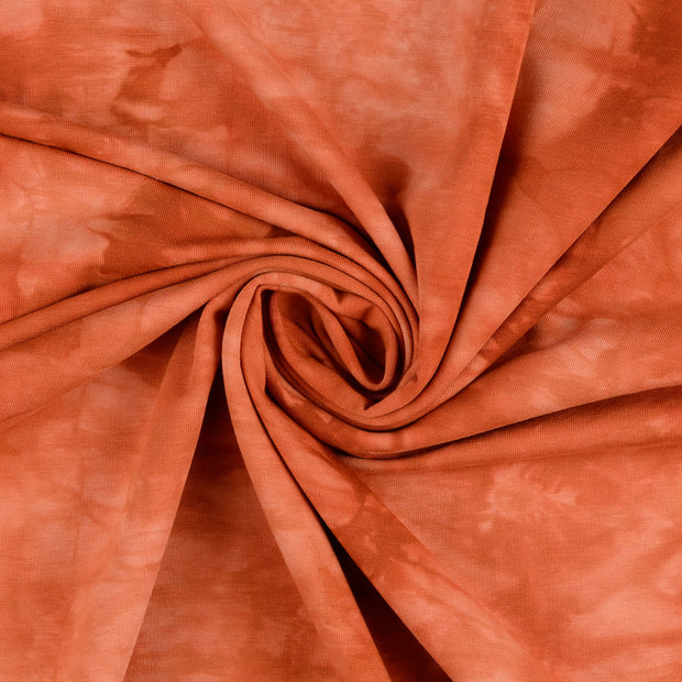 French Terry fabric Orange 