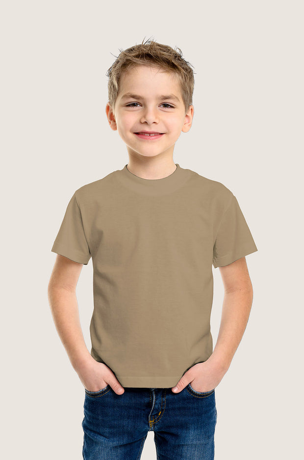 Bamboo Jersey fabric Unicolour Camel