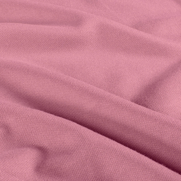 Rib Jersey fabric Unicolour Pink