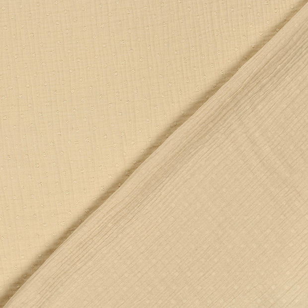 Musselin fabrik Punkte dobby 