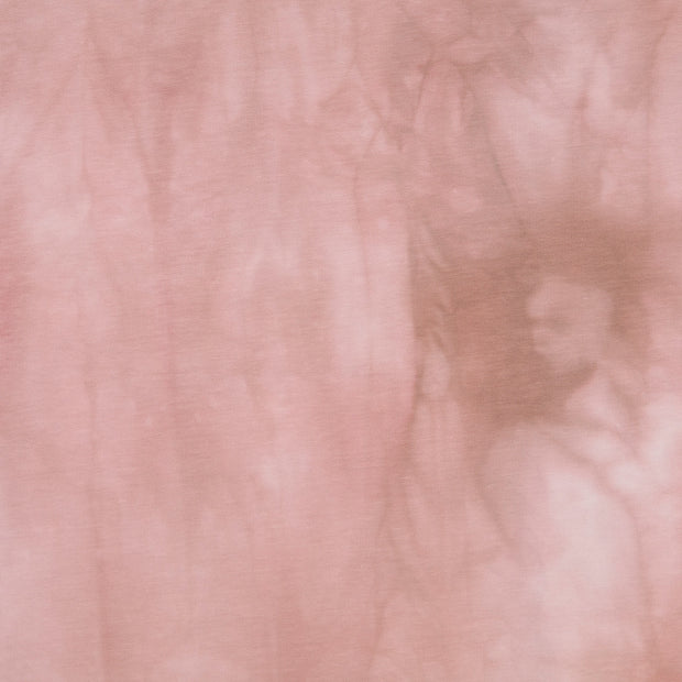 French Terry fabric Batik Old Pink