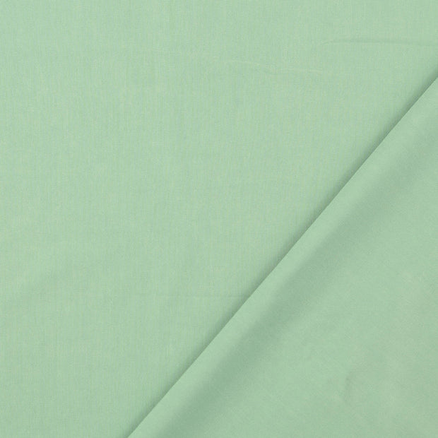 Viscosa Poplin tela Menta oscura 