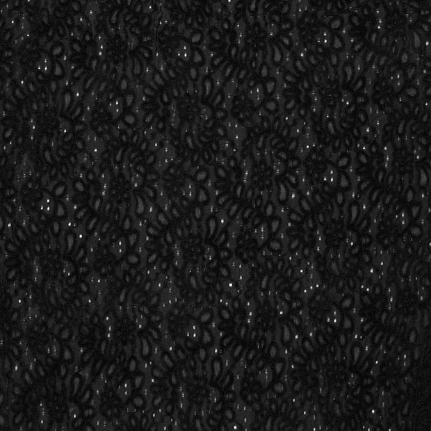 Chenille fabric Black 