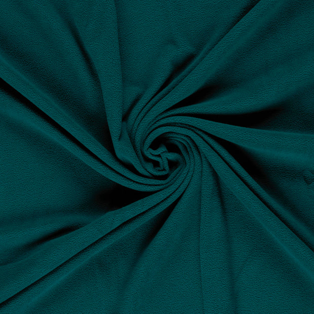 Fleece fabric Petrol 