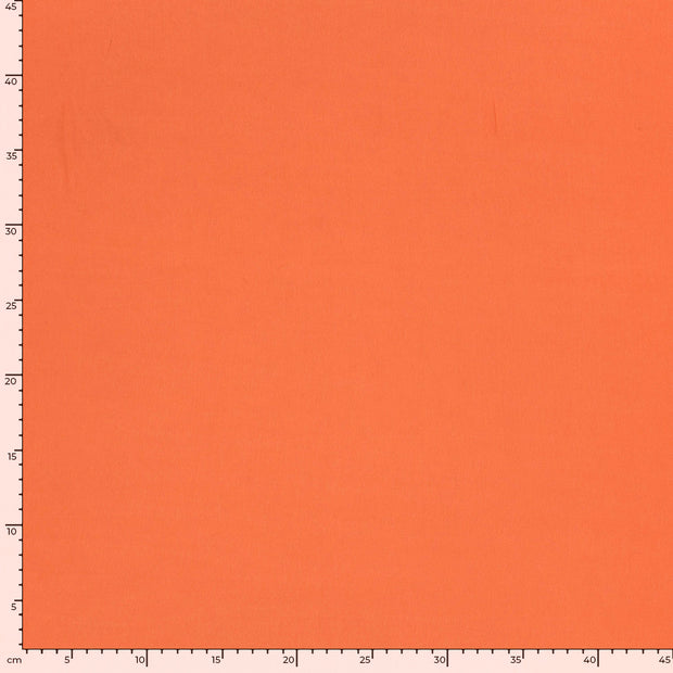 Chiffon fabrik Uni Orange