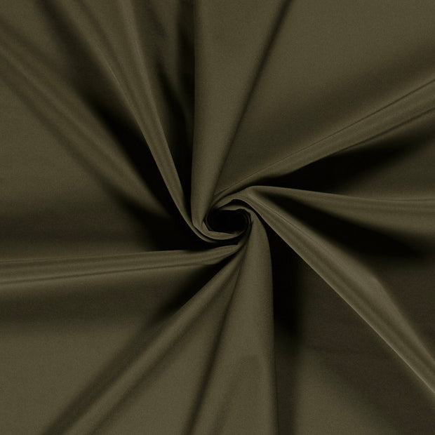 Softshell fabric Khaki Green backed 