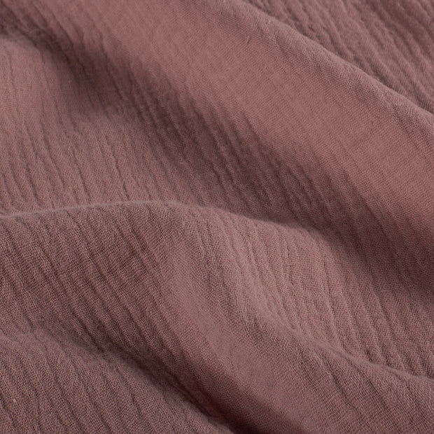 Muselina tela Unicolor Mauve claro
