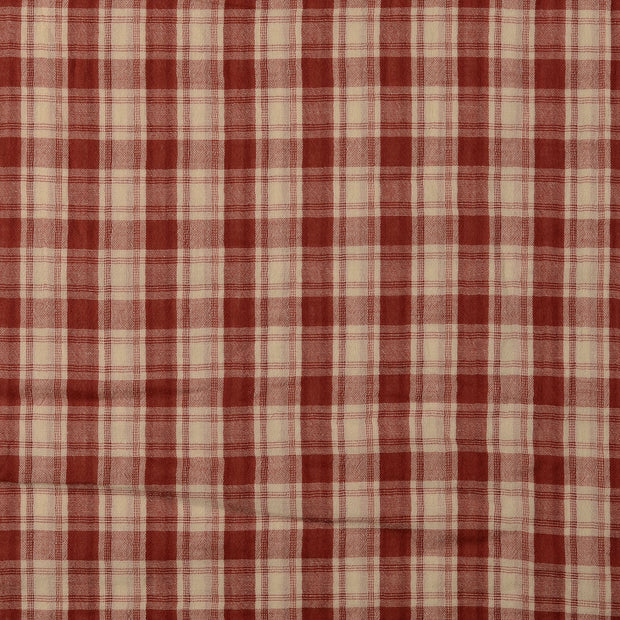 Muslin fabric Checks Red