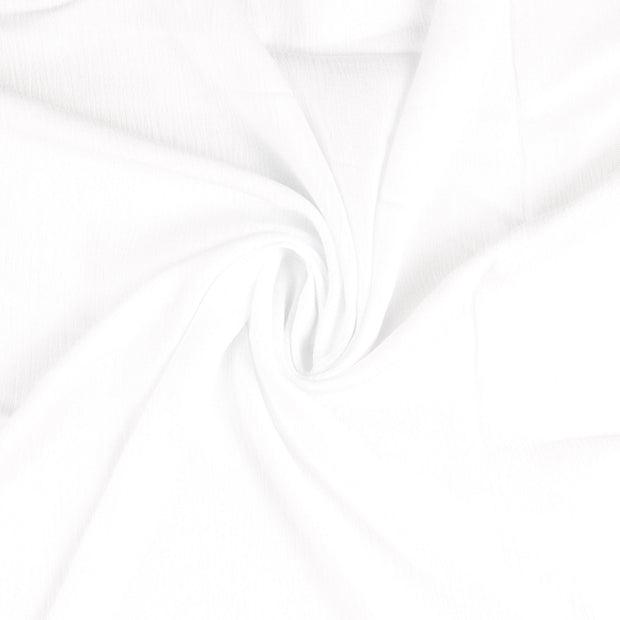 Viscose Poplin fabric White 