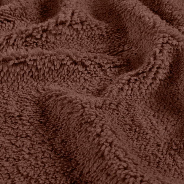 Sherpa Fleece fabrik Uni Rost