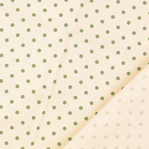 Cretonne fabric Dots 