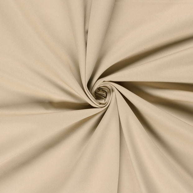 Twill fabric Beige pre-washed 