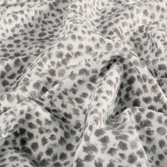 Bengaline imprimé Abstrait Blanc