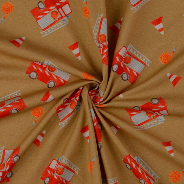 Jersey fabric Beige 