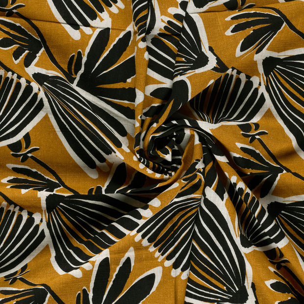  tela Ocre estampado 