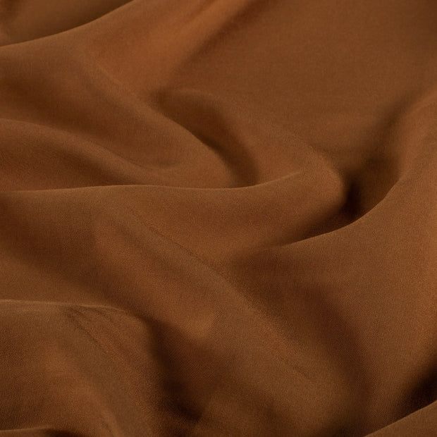 Viscose Poplin fabric Unicolour Camel