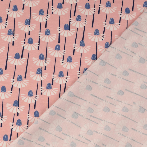  fabric Pink printed 