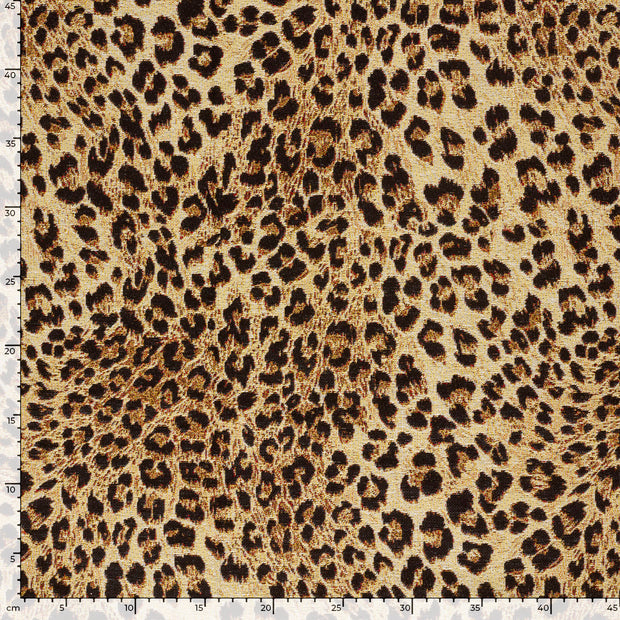 Gobelin stof Luipaarden Beige