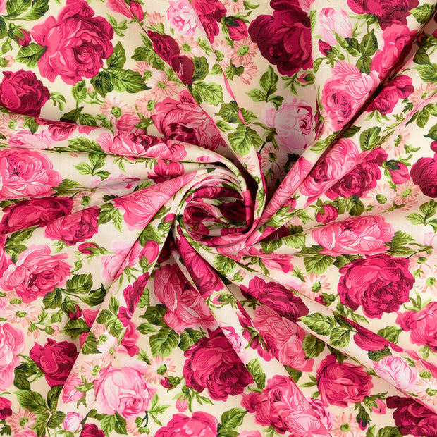  tissu Blanc imprimé 
