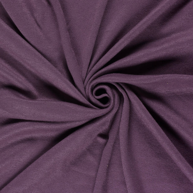 Heavy Knit tela Morado cepillado 
