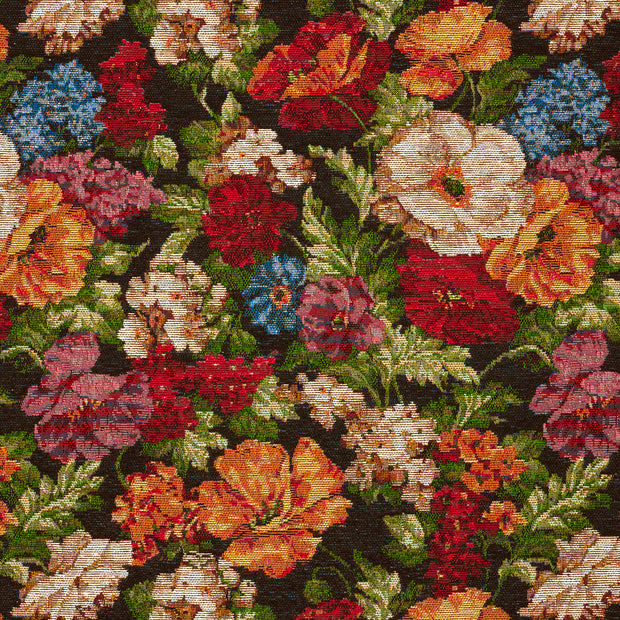 Jacquard fabrik Schwarz 