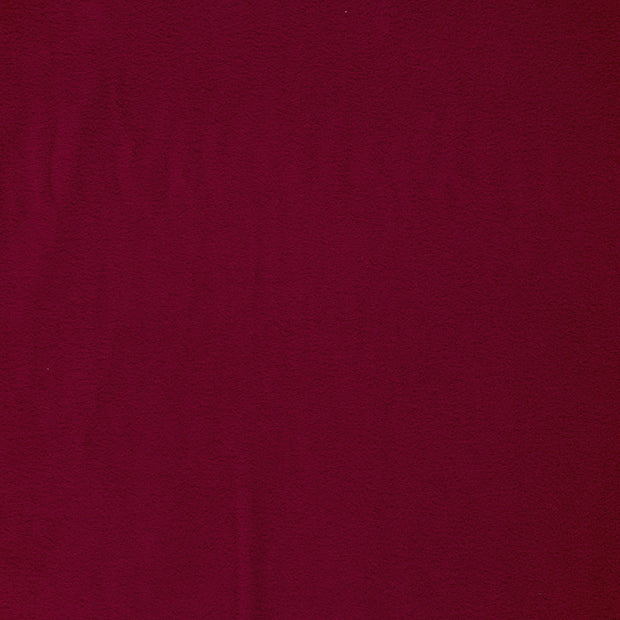 Polar Fleece fabrik Bordeauxrot weich 