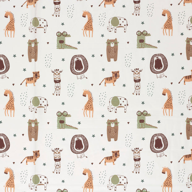 Jersey fabric Off White soft 