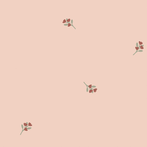  fabric Flowers Salmon