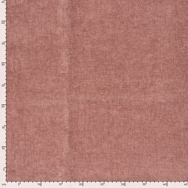 Chenille fabric Unicolour Pink