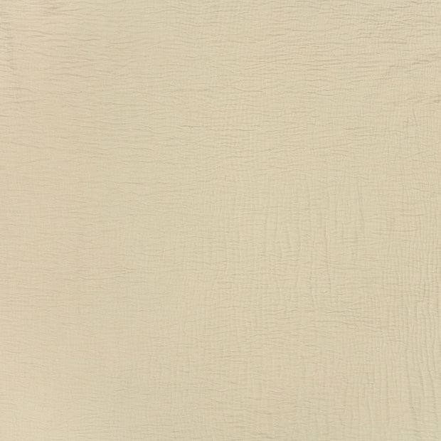 Woven Polyester fabric Beige crushed 